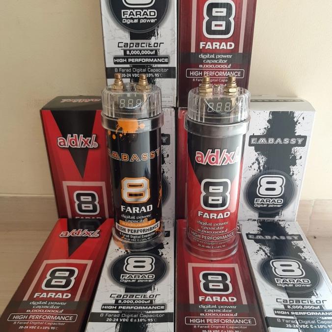 Kapasitor Bank Capasitor 8 Farad Capasitor Audio Mobil