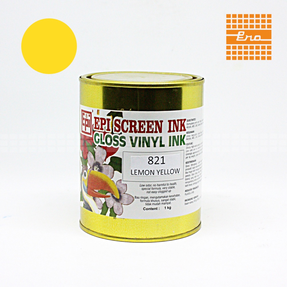 

TINTA MINYAK GLOSS VINYL 821 LEMON YELLOW