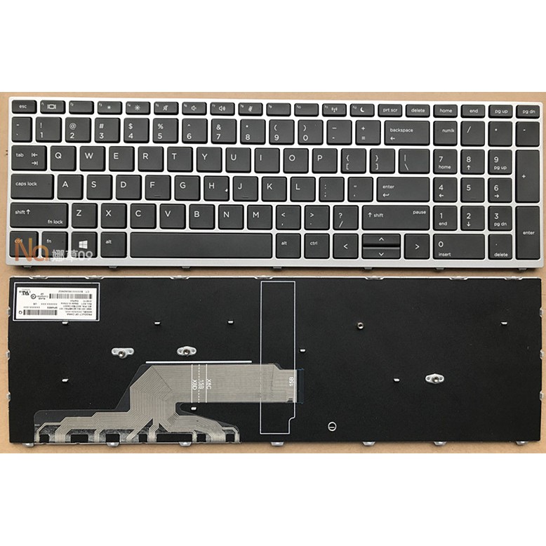 Hp Probook 450 G5 455 G5 470 G5 Keyboard Dengan Lampu Belakang Shopee Indonesia