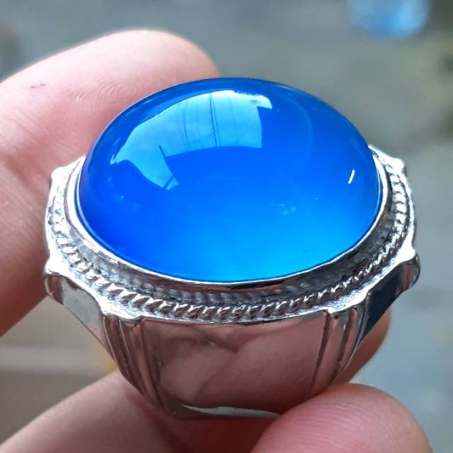 

Blue chalcedony