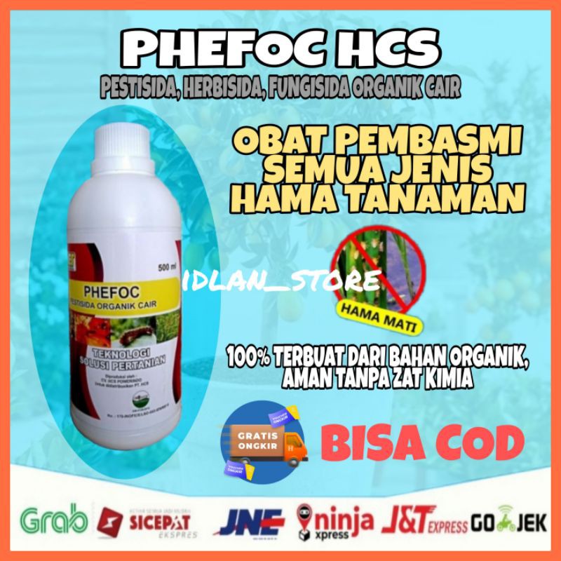 Jual Phefoc Hcs Pestisida Herbisida Fungisida Organik Untuk Membasmi Hama Dan Penyakit Tanaman 9910