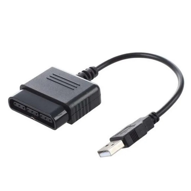 USB Converter Single, 1 Slot Stick Stik Ps2 to PS3 PC Laptop
