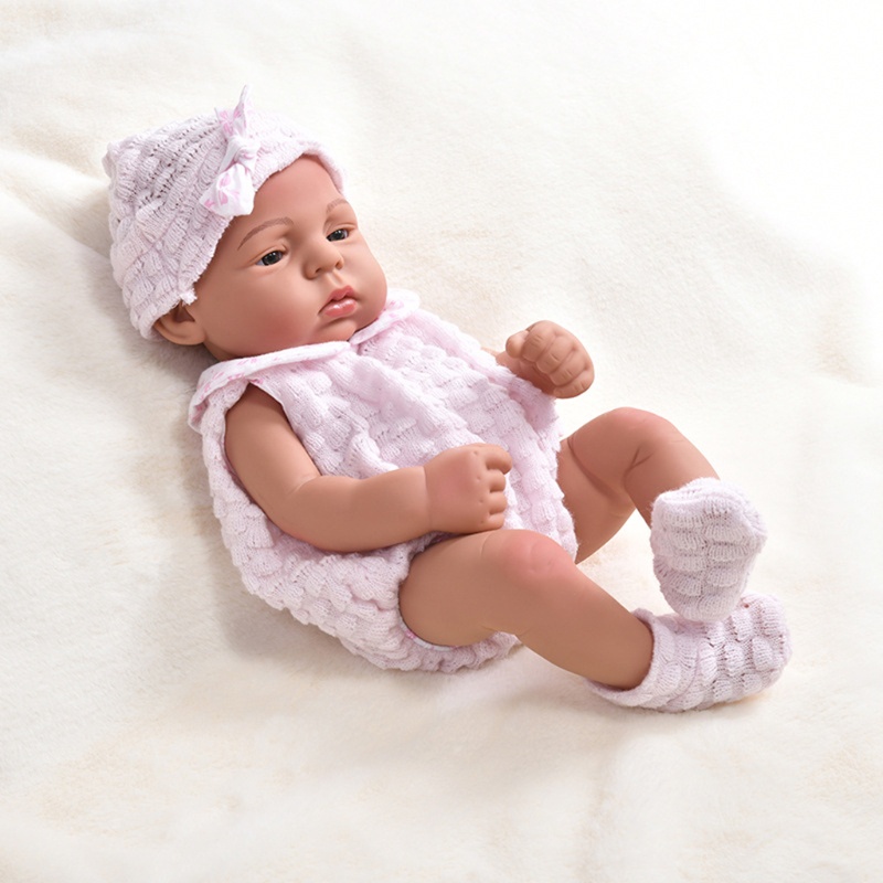 Mary 15in Reborn Manusia Hidup Untuk Boneka Mainan Figure Mainan Interaktif Full Body Vinyl Simulasi Untuk Boneka Yang Terlihat Perawat Nyata