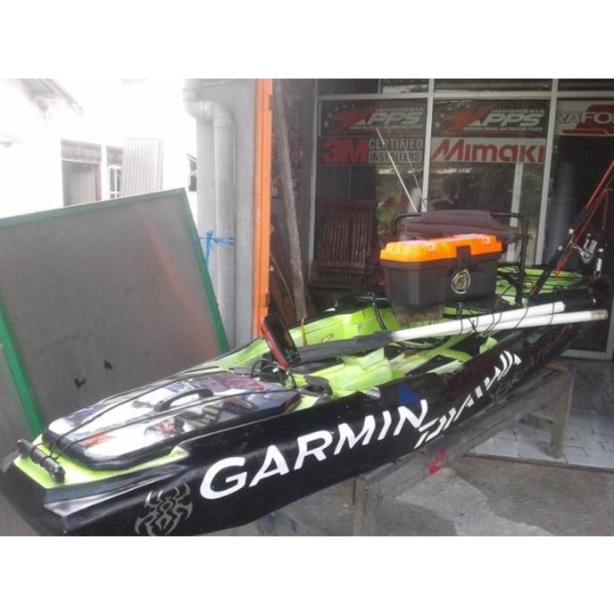 Dijual kayak perahu cano kayak fishing Murah