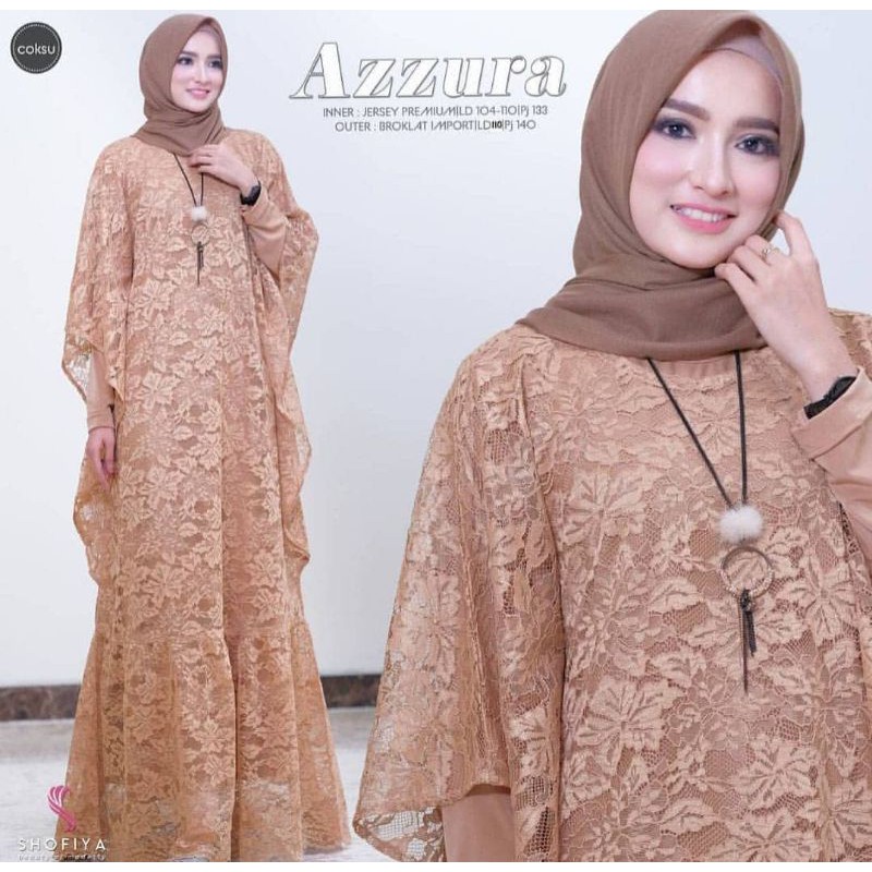 AZZURA DRESS (WD) fashion muslim fashion wanita