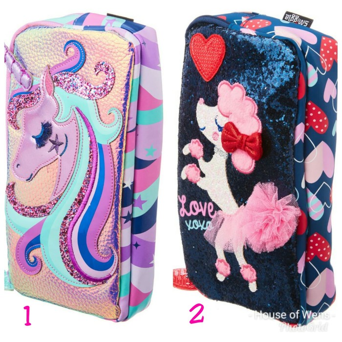 

Terlaris Smiggle Fave Character Two Pocket Pencil Case - Tempat Pensil Unicorn Bergaransi