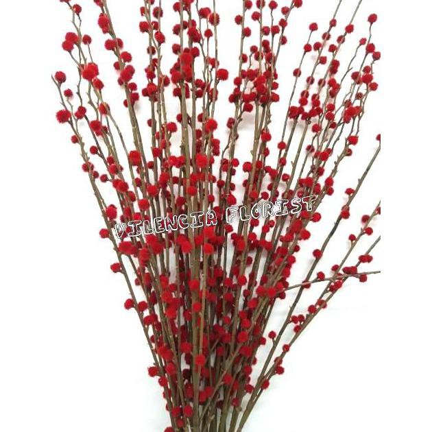 |Terbaru| Pussy Willow Artificial Imlek, Kualitas Premium/Pussy Willow Ready