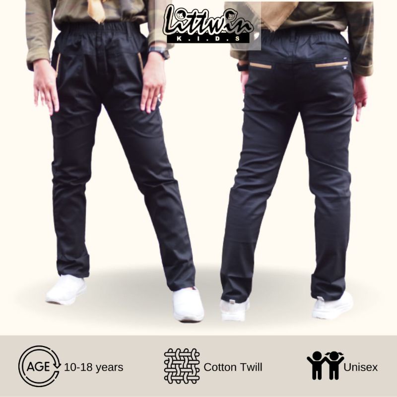 (11-18 tahun) Celana Chino Panjang Anak Remaja Premium Fany Collection