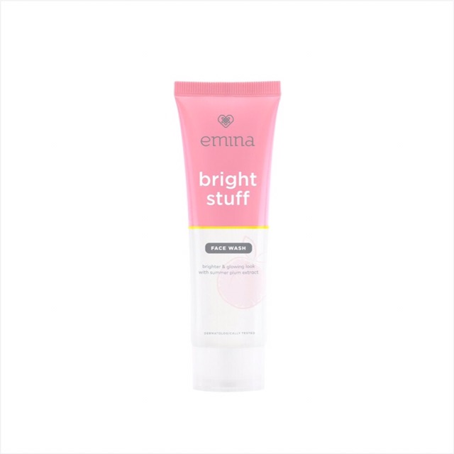 Emina Bright Stuff Face Wash | Face Scrub | Whip Face Wash 50ml | 100ml