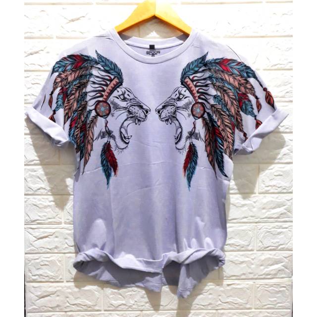 Baju Kaos Printing 3D Bangkok Thailand Lion Fullprint Full Print Spoon Import Impor Distro