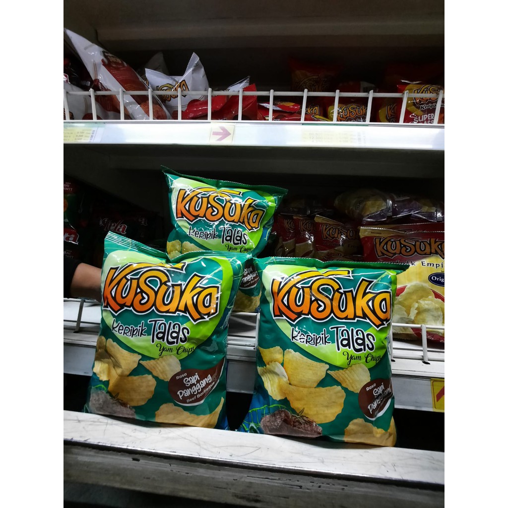 

KUSUKA KERIPIK TALAS RASA SAPI PANGGANG 68gr