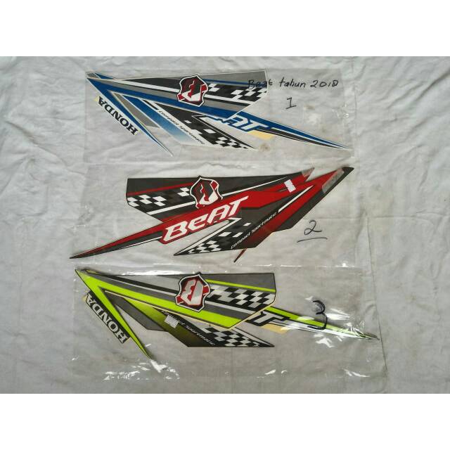 STRIPING MOTOR HONDA BEAT TAHUN 2018