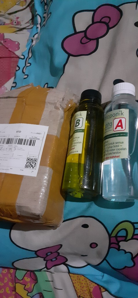 Nutrisi Sayuran Daun Hidroponik Ab Mix Paramudita 250ml Cair