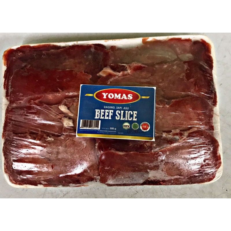 

Yomas Beef Slice Merah 500 gr