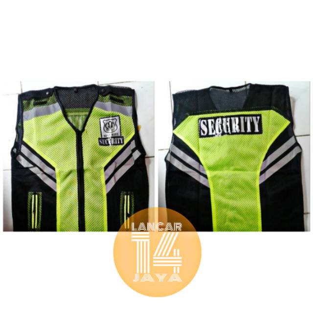 Rompi Security / satpam bahan jala / jaring Murah Bandung