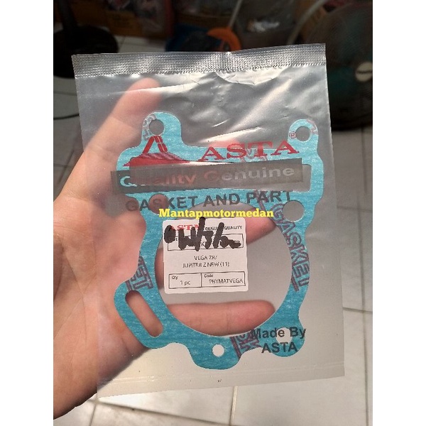 Packing Paking Blok Gasket Cylinder Blok Vega ZR Jupiter Z New Z1 Injeksi Robot