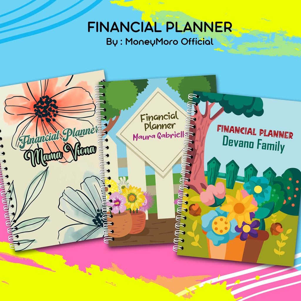 

MoneyMoro Financial Planner / Catatan Keuangan Custom 007-009