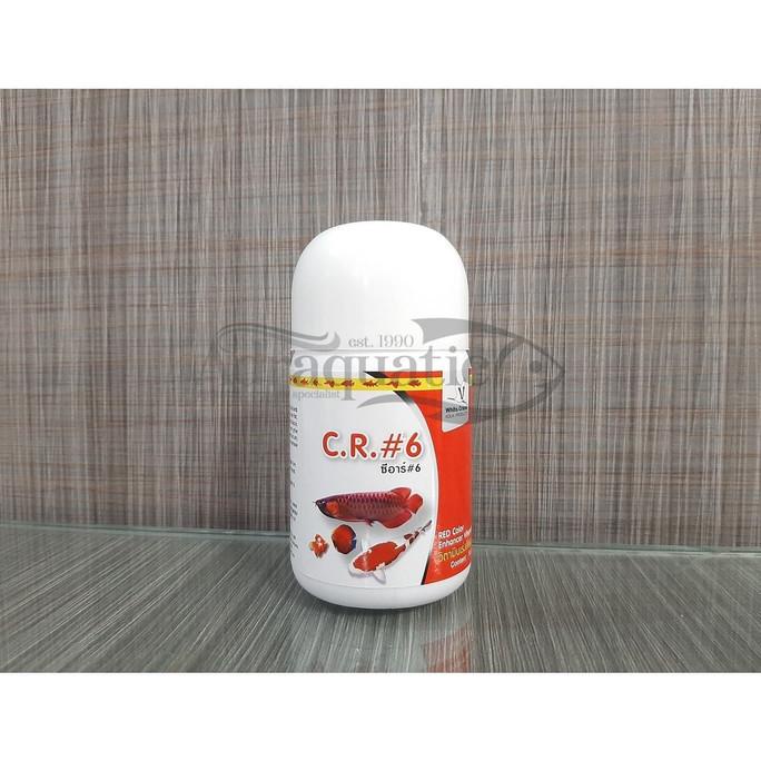 C.R.#6 COLOR RICH #6 VITAMIN MERAH IKAN HIAS ARWANA KOI CR 6 CR6 OBAT adr4q Juara