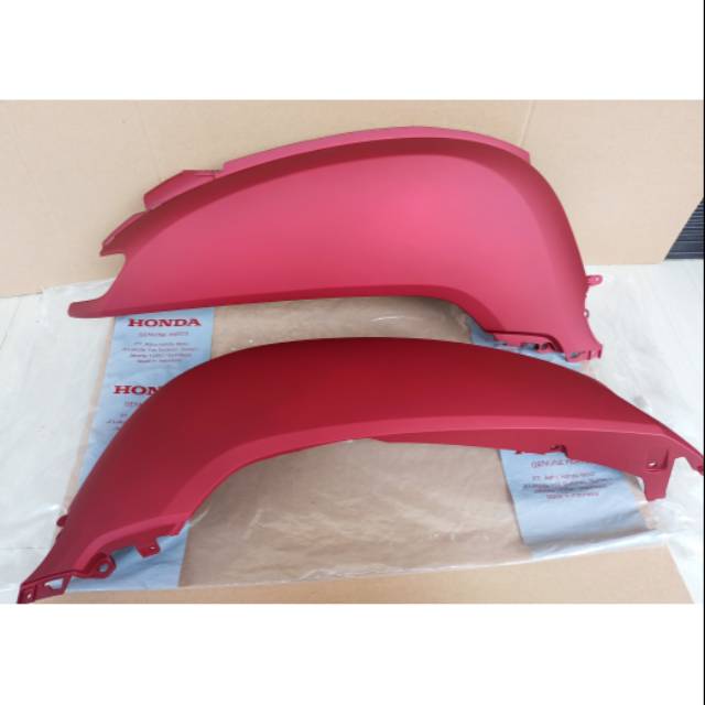 Cover body belakang all new scoopy 2018 2019 merah dop