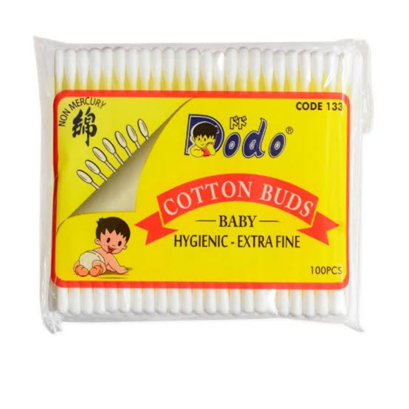 Dodo Baby Cotton Bud - Dodo Pembersih Telinga Bayi - Dodo Korekan Telinga Regular