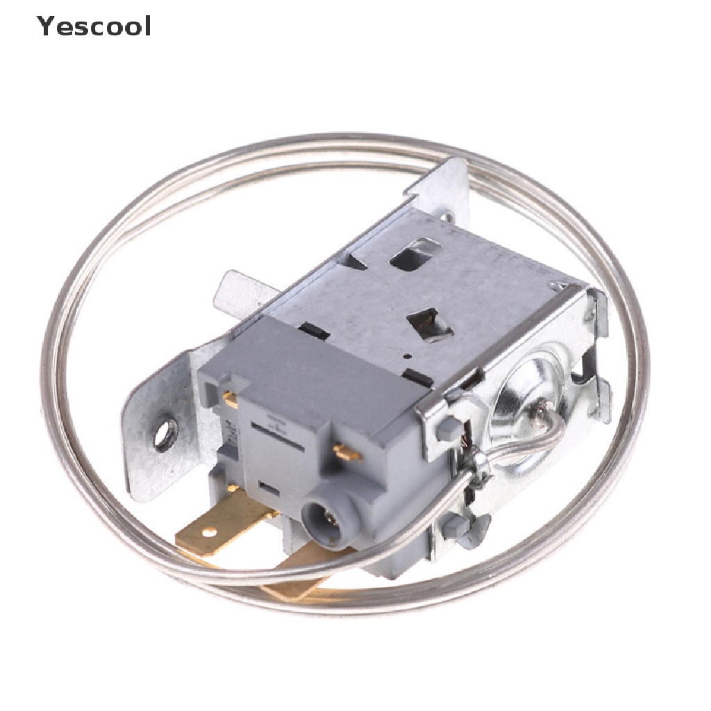 Yescool WPF-20 Termostat Kulkas 2 Pin Dengan Kabel Metal