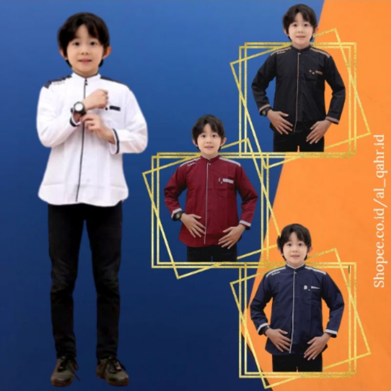 Baju koko anak laki-laki lengan panjang//Koko anak remaja lengan panjang//Koko anak remaja SD-SMP//K