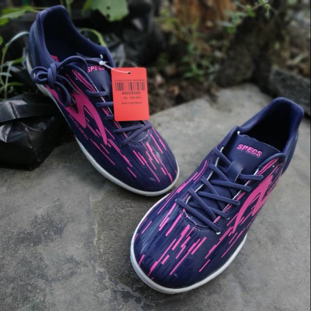 Specs Futsal Accelerator Lightspeed IN Blue & Purple ll ORIGINAL BY SPECS