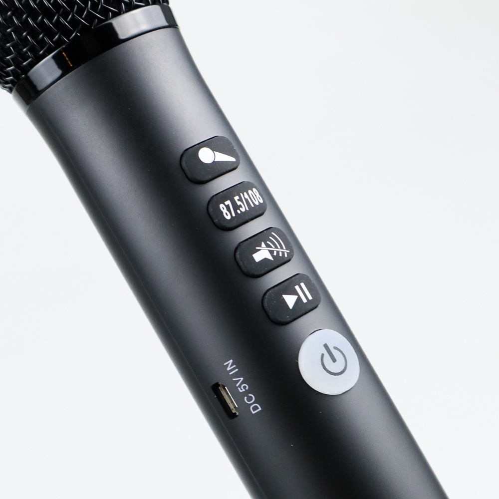 Lewinner Mikrofon Karaoke Wireless Bluetooth Speaker Portable KTV- L-698