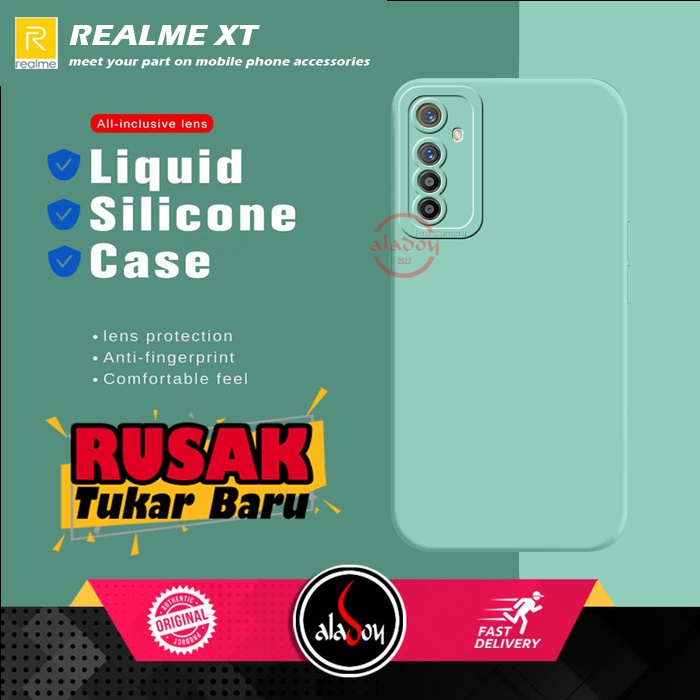 Soft Case Realme XT Case Liquid Silicone Pro Camera Premium Casing