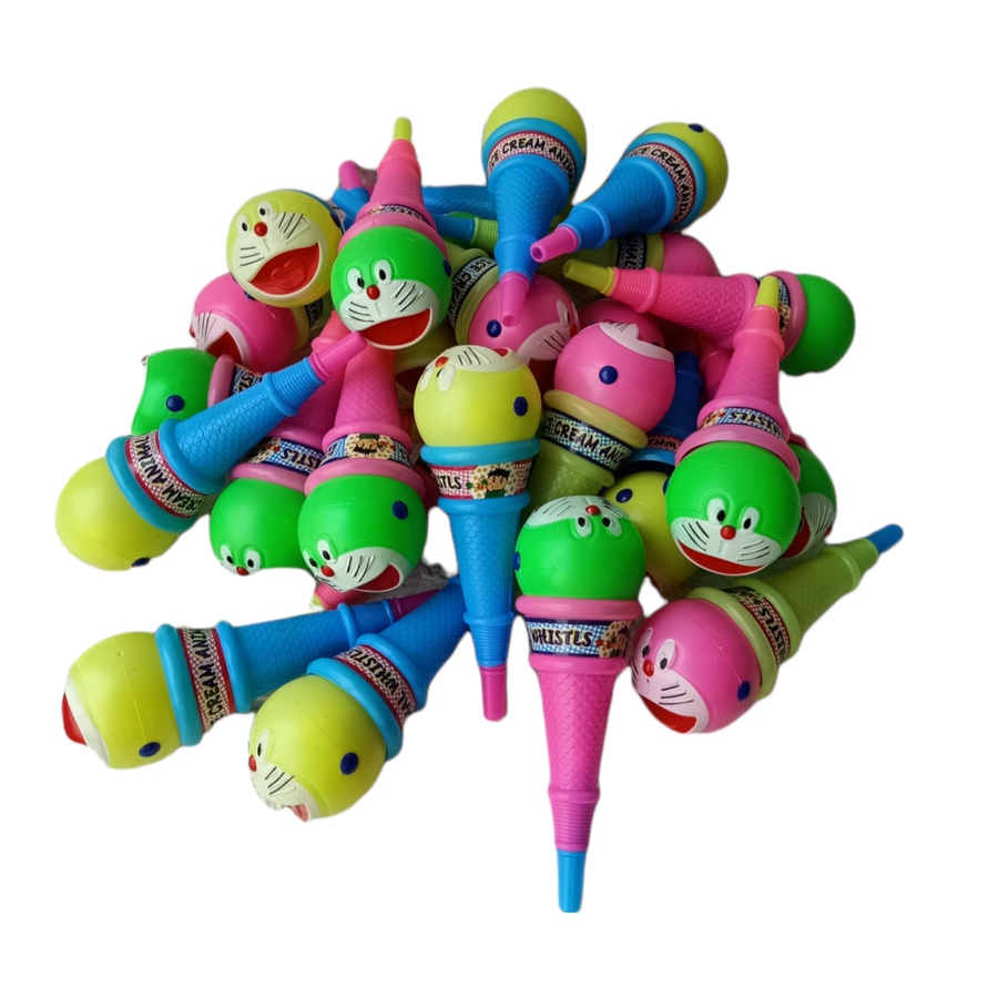 TEROMPET Anak LIDAH MAINAN ANAK BENTUK ES KRIM Terompet