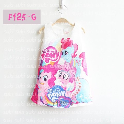 Dress Jacquard Anak Perempuan My Little Pony (F125-G)