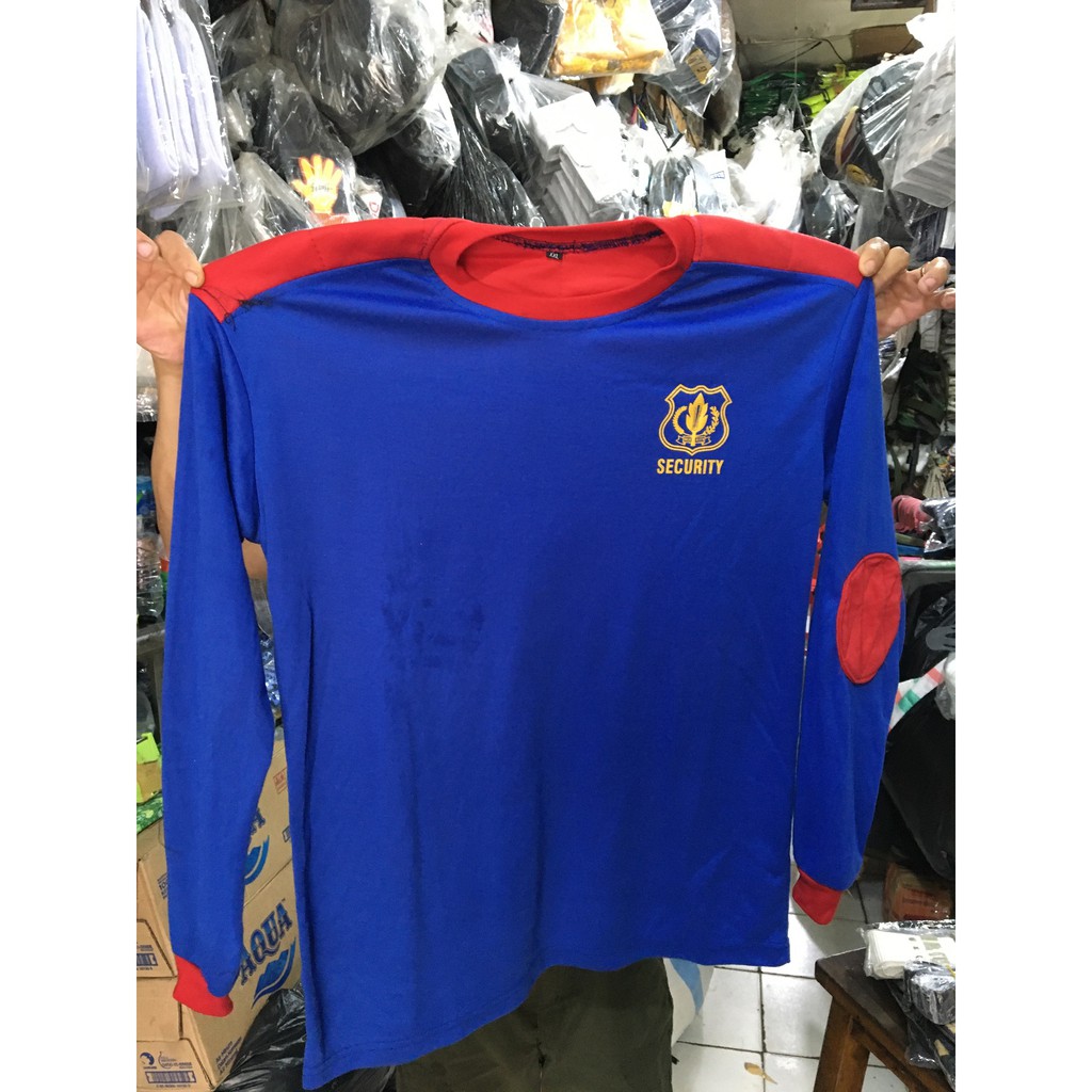 Kaos Panjang Satpam Kaos Security Kaos Satpam (Benhur)