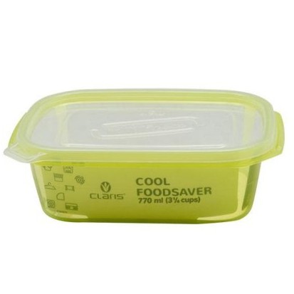 Claris Tempat Makan Foodsaver 2737 770 ml Claris 2737 SQ Food Saver Kotak Tempat Makan Lunch Box Pla