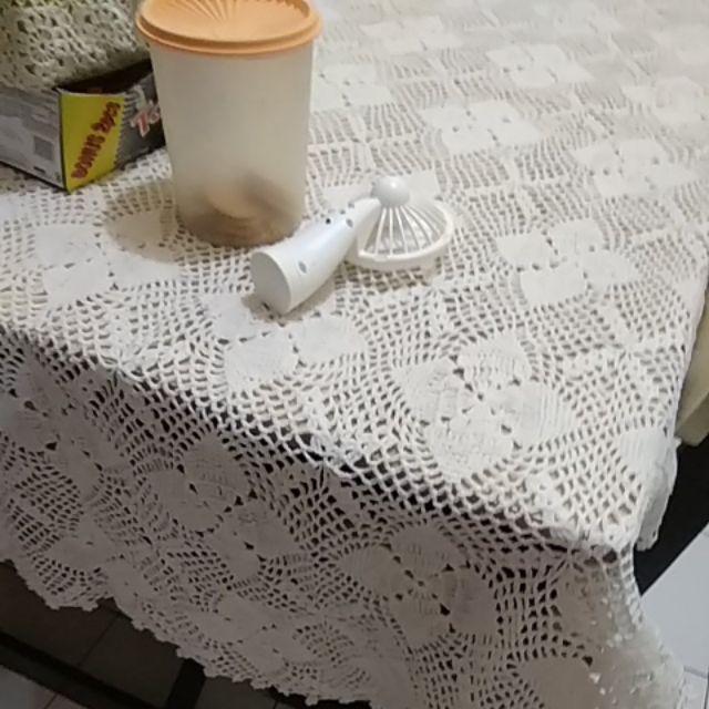 Taplak Meja Rajut Ukuran -+170x120 Cm