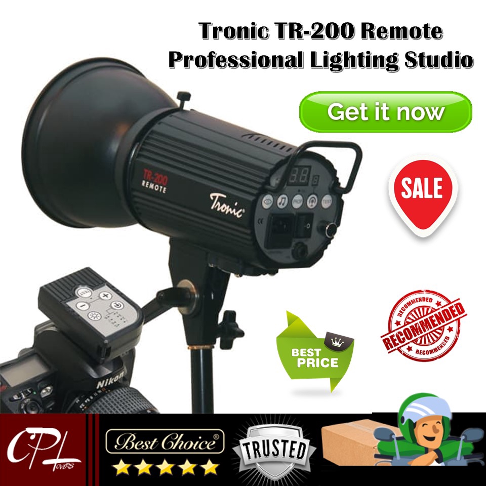 Tronic TR200 TR-200 Remote Professional Lighting Studio
