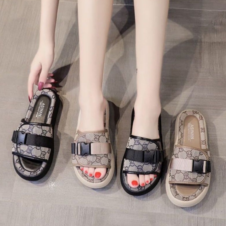 [NEW] SLIPPER WEDGES FASHION GG KANOSUE SERIES KS2071 IQ #Realstock