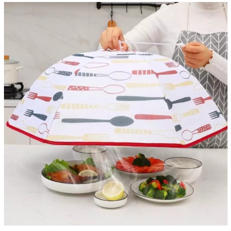 TUDUNG SAJI LIPAT PENUTUP SAYUR DAN PENAHAN PANAS