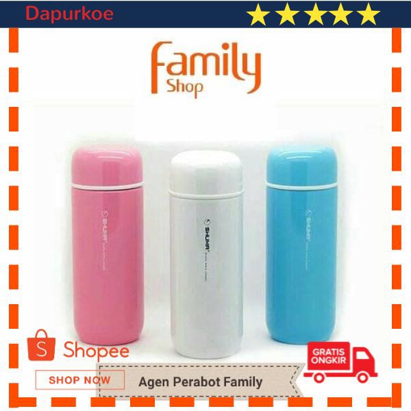 Grosir Termos Mini Air Panas & Dingin Vacuum Tumbler 200 ml Shuma Stainless Elegan