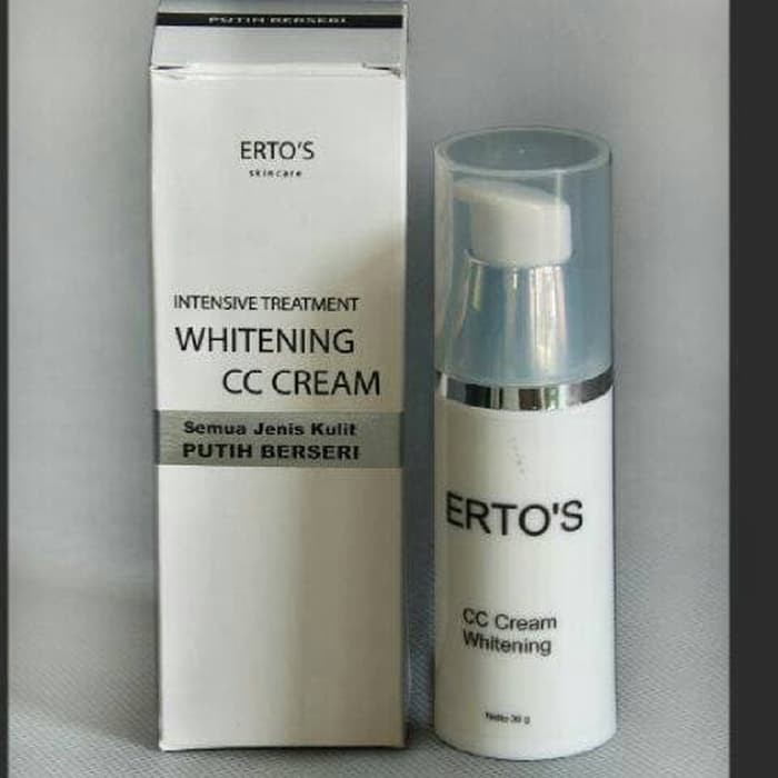 ERTOS CC Cream ~ MEMUTIHKAN ~ MENCERAHKAN ~ MENYAMARKAN FLEK ~ ERTO'S