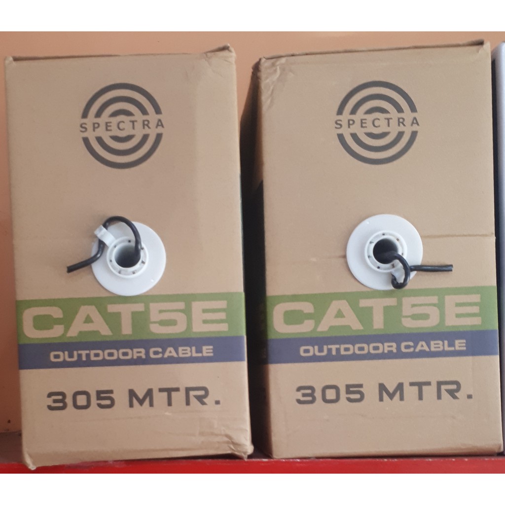 Kabel Lan Spectra FTP Cat5e Outdoor 305 Meter