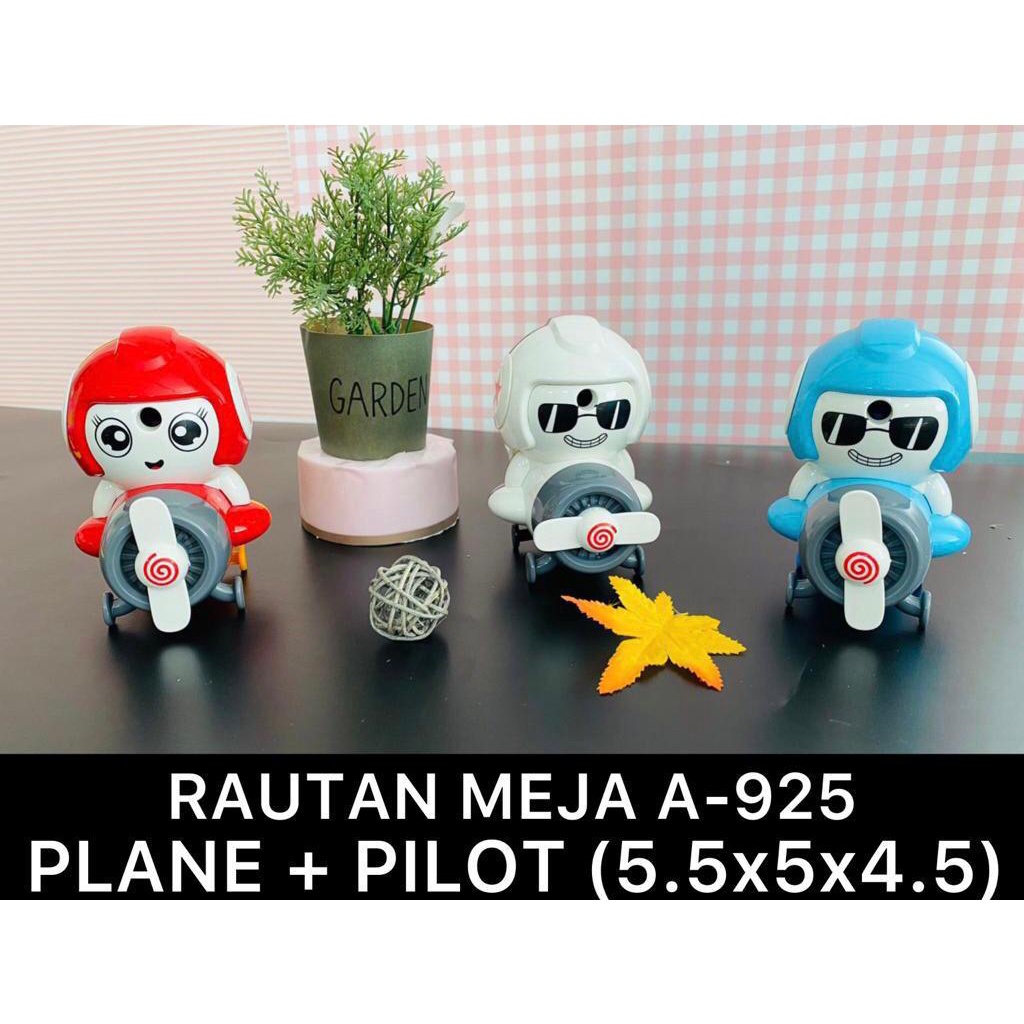 

CS - SERUTAN PENCIL MEJA JUMBO / RAUTAN PENCIL / PENCIL SHARPENER MODEL PESAWAT / PLANE A925