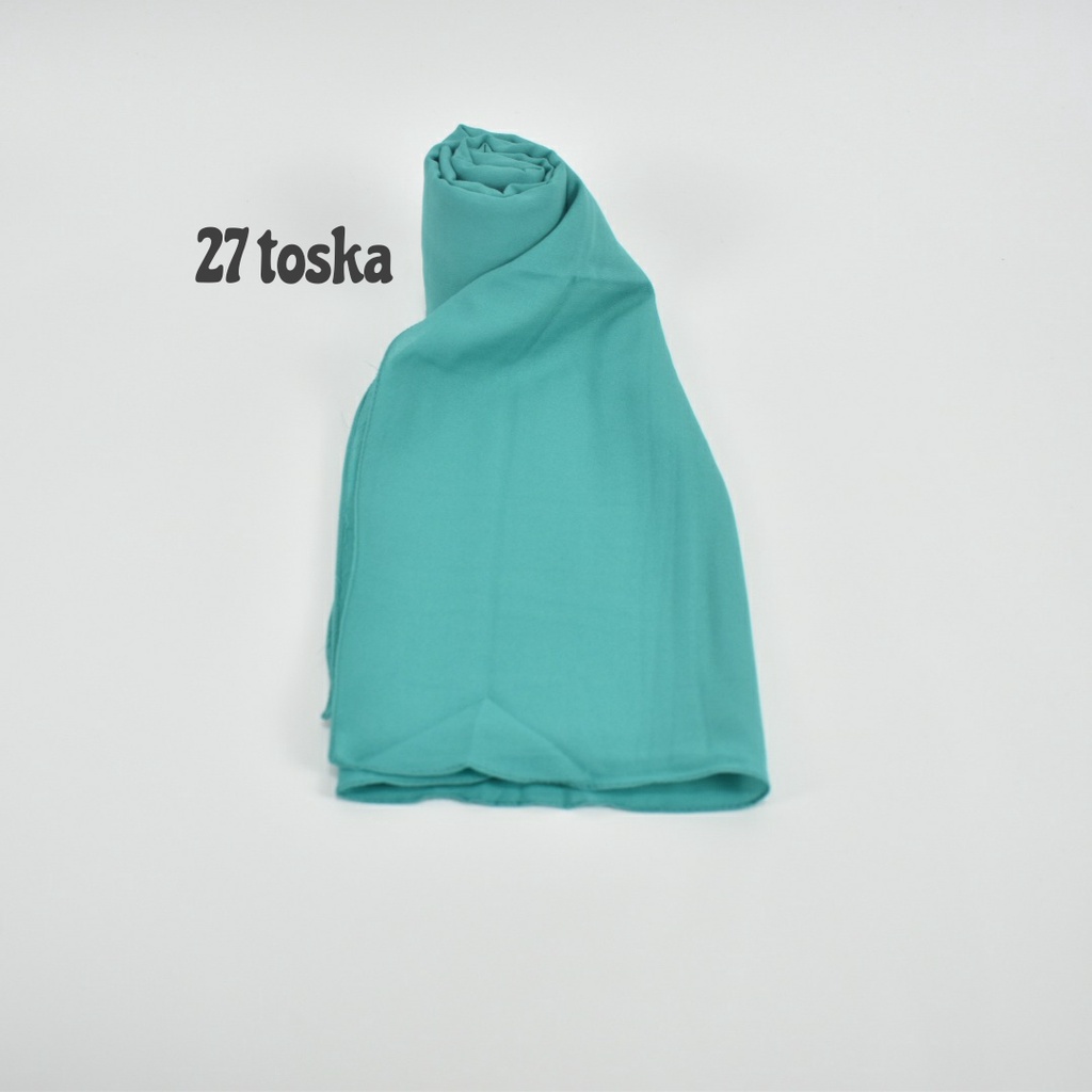 PASHMINA DIAMOND ITALIANO / PASHMINA DAIMOND / PASHMINA POLOS / PASHMINA PANJANG-27 toska