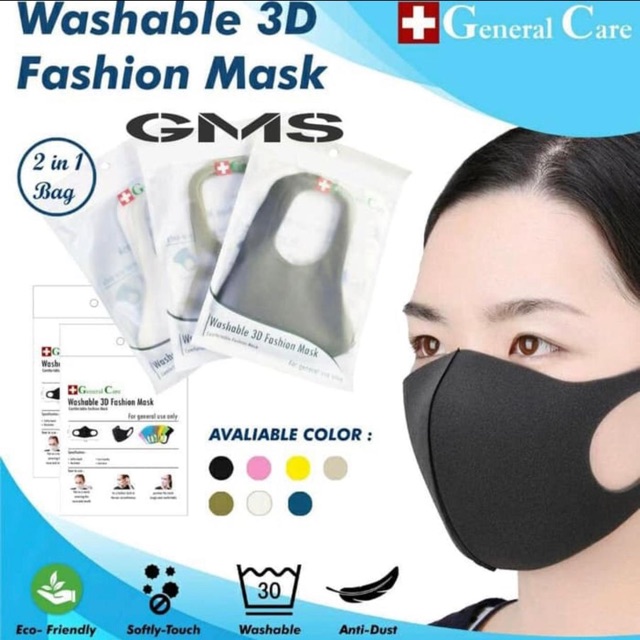 Masker 3D Fashion Mask General Care / Masker