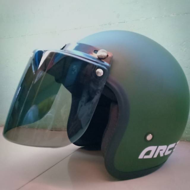 HELM ARC HIJAU ARMY DOFF