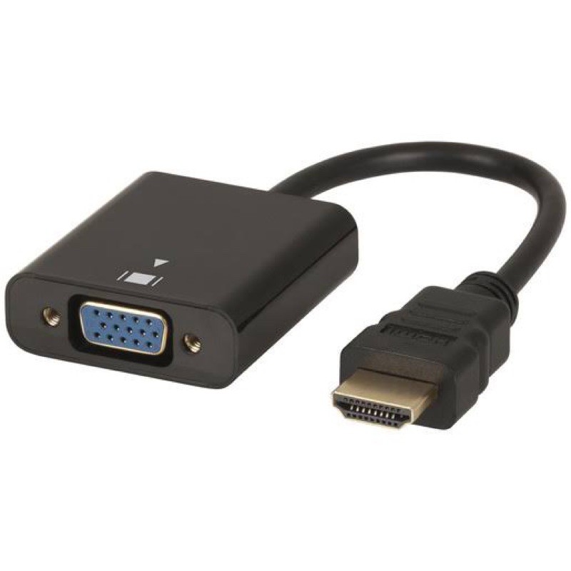 Converter Hdmi To Vga - Kabel Hdmi To Vga - Konektor Hdmi To Vga