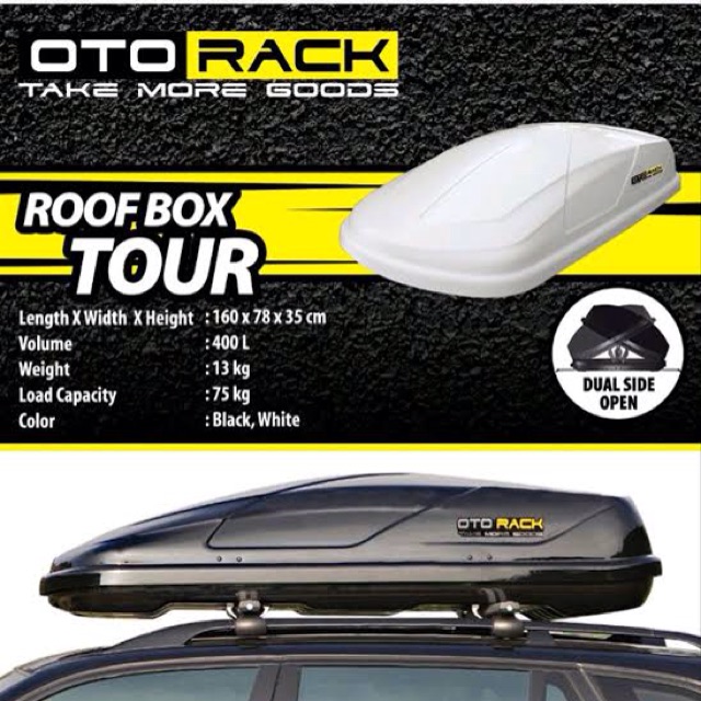 Roofbox Otorack Type Tour Series