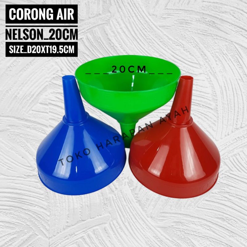 CORONG AIR / CORONG MINYAK 20CM / CORONG DAPUR SERBAGUNA ( 20 CM )