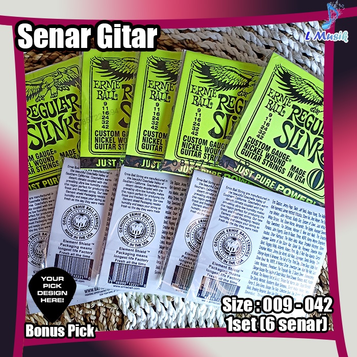 [GROSIR] SENAR GITAR AKUSTIK ELEKTRIK MINIMAL 50 SET  (LOKAL PREMIUM) - ORIGINAL NICKEL WOUND GUITAR STRINGS