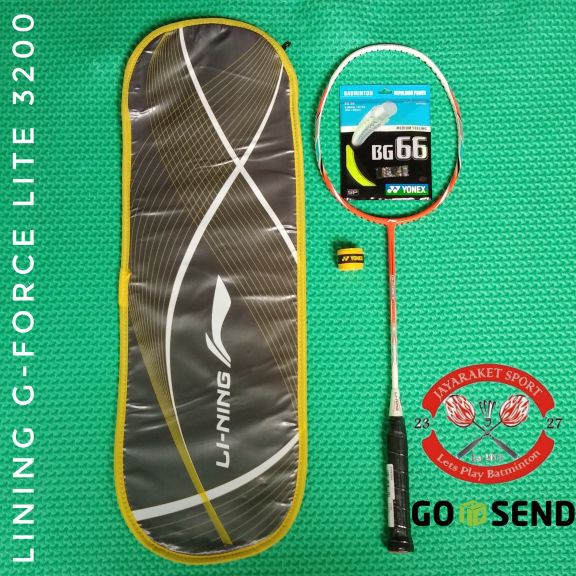 Order Langsung Raket Badminton Lining G-force Lite 3200i Diskon