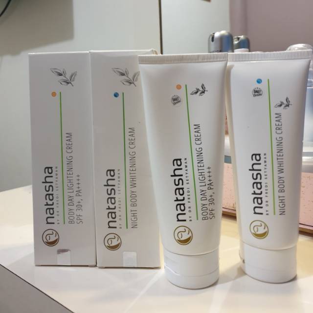 Pemutih Sepaket Handbody Pemutih Badan Natasha By Dr Fredy Setyawan Dapat 2 Shopee Indonesia